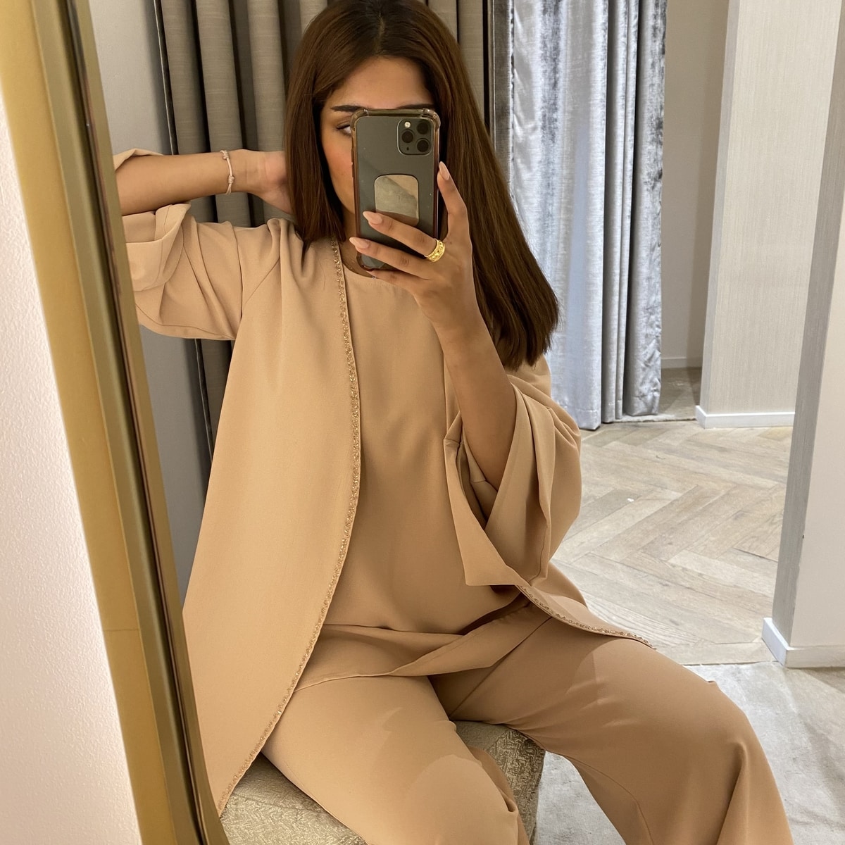 SC-43 CR-BL-TR BEIGE ( 3 piece set )