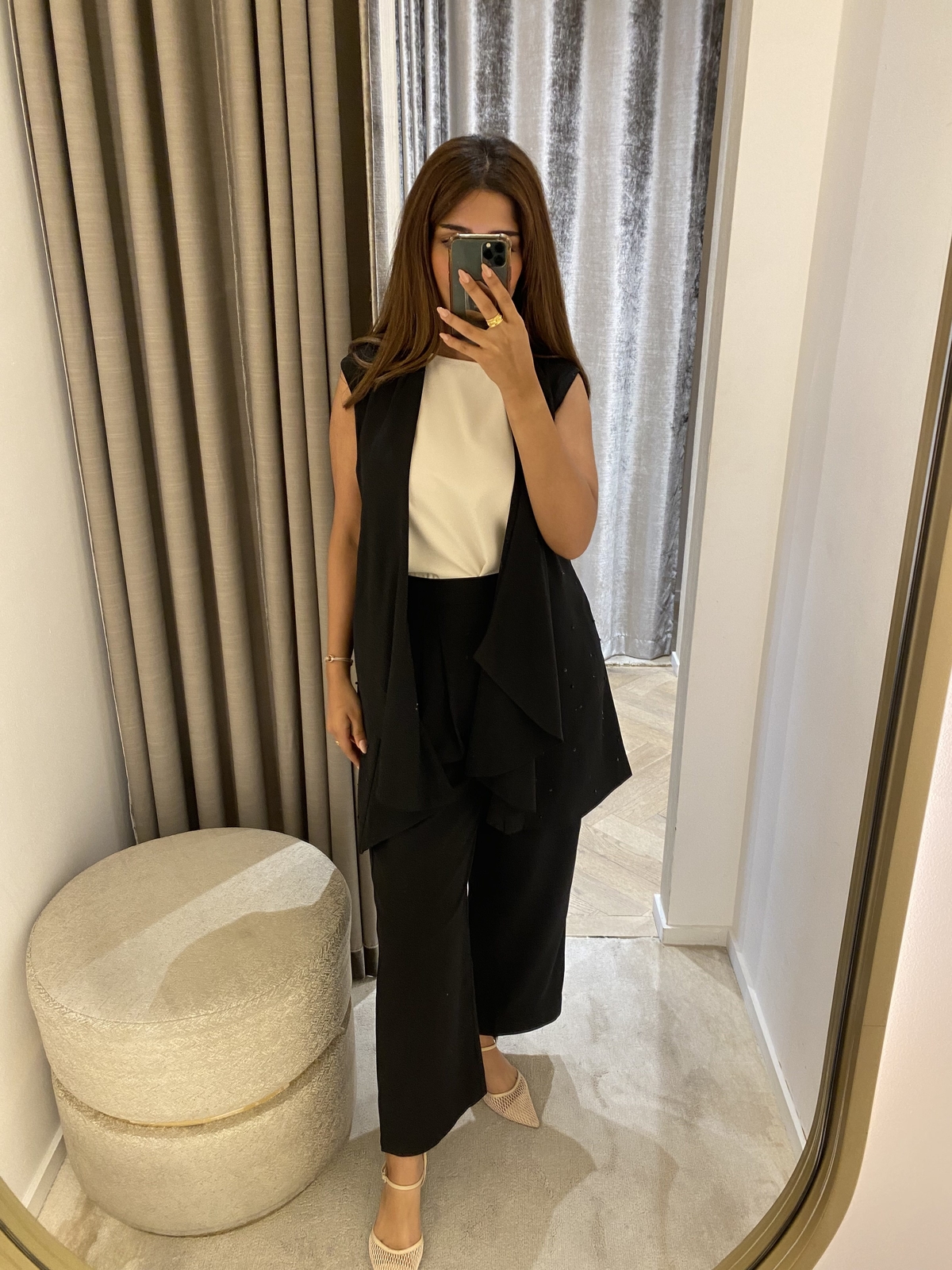 Sc-95TOP AND PANT BLACK ( 2 Piece Set )