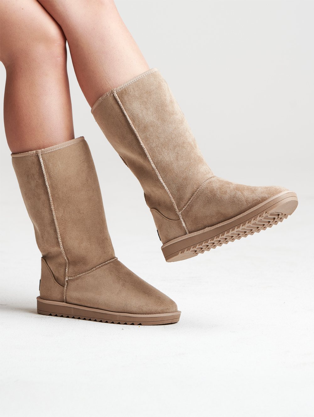 Desert Sand Medium High Boots