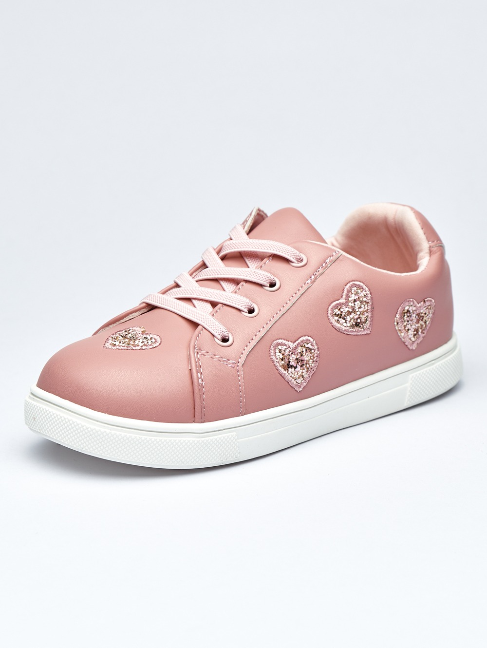 Lush Love crystal Heart Laces Sneakers